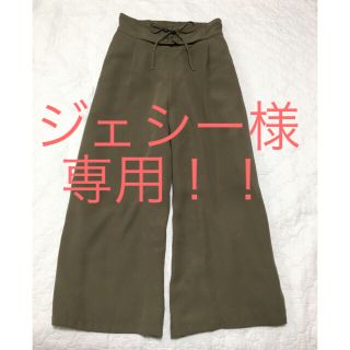 ハニーズ(HONEYS)の★ジェシー様専用★Honeys カーキワイドパンツ&チェックパンツ(カジュアルパンツ)