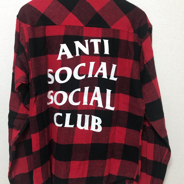 ANTI SOCIAL SOCIAL CLUB シャツ レッド