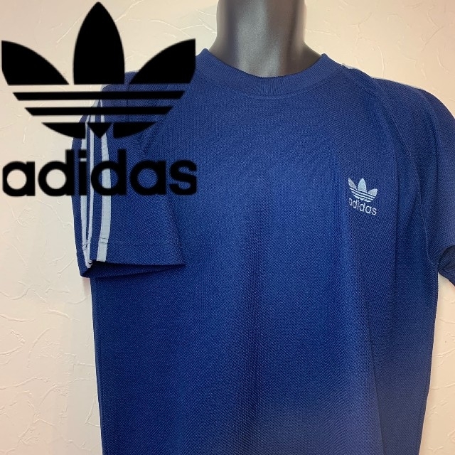 adidas - アディダス 三本ラインTシャツの通販 by OK古着問屋's shop｜アディダスならラクマ