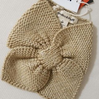 キャラメルベビー&チャイルド(Caramel baby&child )のMISHA & PUFF♡Sledding scarf(Alabaster)(マフラー/ストール)