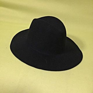 ページボーイ(PAGEBOY)のウールハット 黒(ハット)