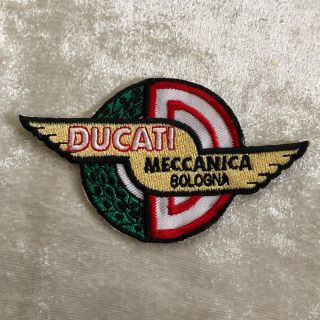 ドゥカティ(Ducati)のドゥカティ DUCATI アイロンワッペン(ステッカー)