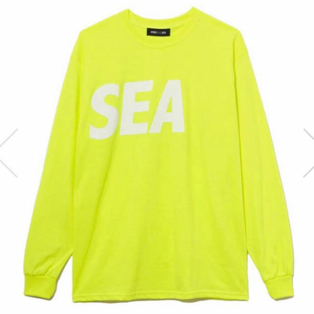 WIND AND SEA LONG ロンT ロングTシャツ イエロー XL