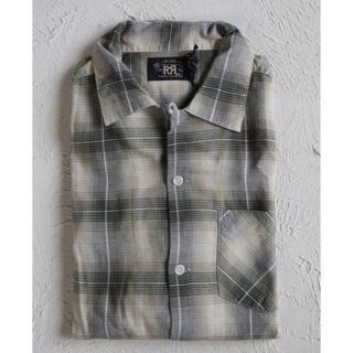 ダブルアールエル(RRL)のなると様専用　新品*RRL*プラッド コットンブレンド キャンプシャツ*S*　(シャツ)