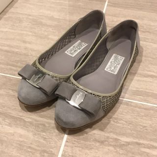 サルヴァトーレフェラガモ(Salvatore Ferragamo)のフェラガモ　バレエシューズ　24㎝(バレエシューズ)