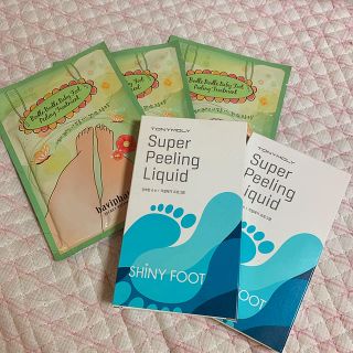 トニーモリー(TONY MOLY)のTONYMOLY 足裏角質除去パックsuper peeling liquid(フットケア)