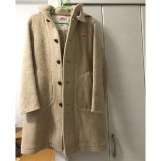 ダントン(DANTON)の※りんご様専用※ダントン　ウールモッサフードシングルコート(ロングコート)