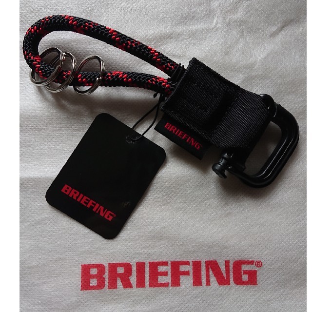BRIEFING(ブリーフィング)のブリーフィング◆グリムロック式キーチェーン 黒◆貴重 幻 メンズのファッション小物(キーホルダー)の商品写真