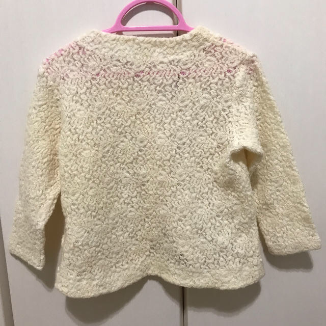 美品！女児　ボレロ　100cm キッズ/ベビー/マタニティのキッズ服女の子用(90cm~)(カーディガン)の商品写真