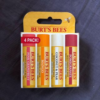 バーツビーズ(BURT'S BEES)のバーツビーツ Burt’s Bees リップ 4本セット(リップケア/リップクリーム)