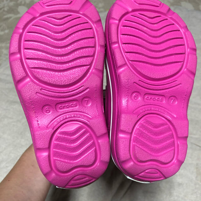 crocs(クロックス)のクロックス長靴 キッズ/ベビー/マタニティのベビー靴/シューズ(~14cm)(長靴/レインシューズ)の商品写真