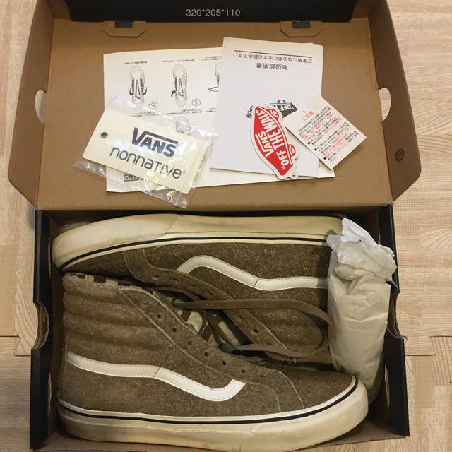 【間も無く出品終了】 nonnative vans SK8 HI