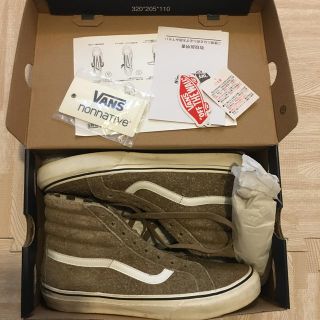 ノンネイティブ(nonnative)の【間も無く出品終了】 nonnative vans SK8 HI(スニーカー)