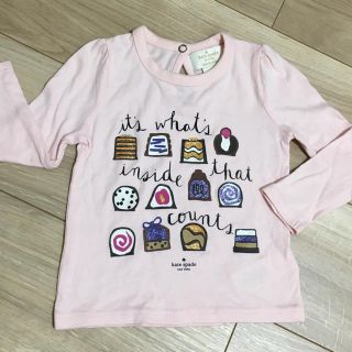 ケイトスペードニューヨーク(kate spade new york)のKate spade New York ガールズカットソー サイズ80(Ｔシャツ)