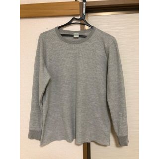 アウトドア(OUTDOOR)のメンズ ロンT ライトグレー(Tシャツ/カットソー(七分/長袖))