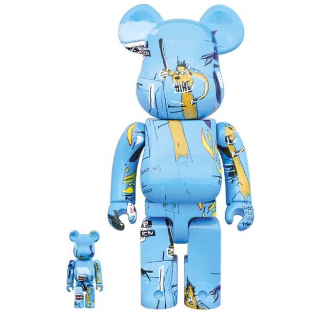 箱に傷あり BE@RBRICK JEAN-MICHEL BASQUIAT #4