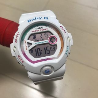 ベビージー(Baby-G)のCASIO G-SHOCK BABY-G ホワイト(腕時計)