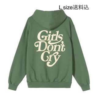 シュプリーム(Supreme)の［よっくん様専用］girl's don't cry  パーカー グリーン (パーカー)