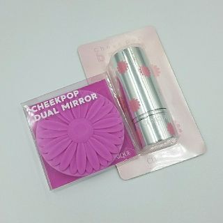 クリニーク(CLINIQUE)の新品✨クリニーク チークポップ デュアル両面ミラー、チークブラシ(その他)