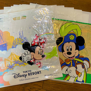 ディズニー(Disney)のディズニー袋9枚セット(ショップ袋)