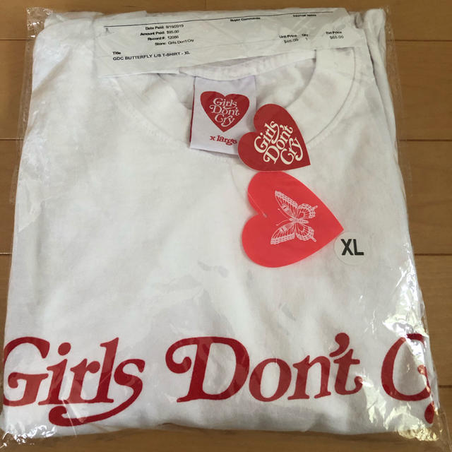 GDC(ジーディーシー)のGirls Don't Cry  ロンT XLサイズ ガルドン メンズのトップス(Tシャツ/カットソー(七分/長袖))の商品写真