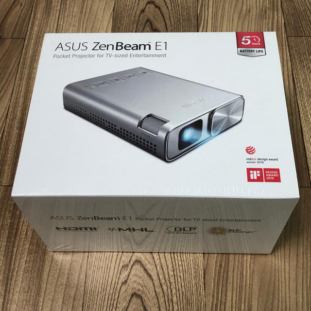 新品未使用未開封】ポケットLEDプロジェクター ASUS ZenBeam E1