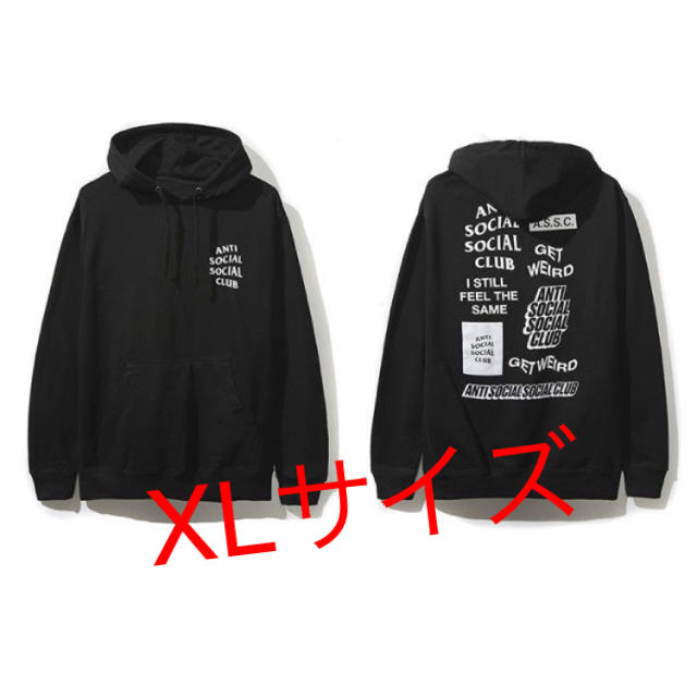 ANTI(アンチ)のAnti Social Social Club BUKAKE HOODY XL メンズのトップス(パーカー)の商品写真