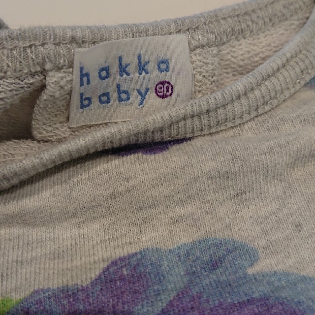 hakka baby(ハッカベビー)のhakkaaby  トレーナー 90 キッズ/ベビー/マタニティのキッズ服女の子用(90cm~)(Tシャツ/カットソー)の商品写真