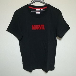 マーベル(MARVEL)の新品未使用　MARVEL　Tシャツ　黒　Lサイズ(Tシャツ/カットソー(半袖/袖なし))