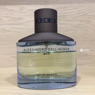 アレッサンドロデラクア(Alessandro Dell'Acqua)のALESSANDRO DELL'ACQUA MAN 50ml 香水(香水(男性用))