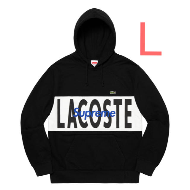 【期間限定特価】 - Supreme Supreme パーカー Hooded Panel Logo LACOSTE パーカー