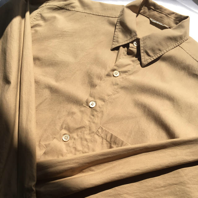 AURALEE WASHED FINX TWILL SHIRT