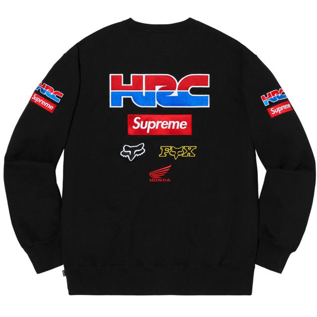 S. Honda Fox Racing Racing Crewneck