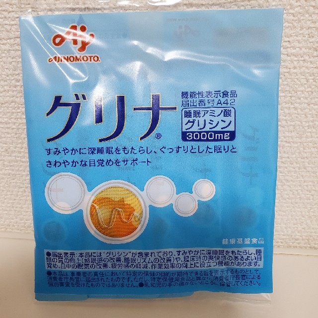 味の素(アジノモト)の味の素　グリナ　6本 食品/飲料/酒の健康食品(アミノ酸)の商品写真