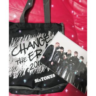 ジャニーズ(Johnny's)のSixTONES トートバッグ & クリアファイル  セット(アイドルグッズ)