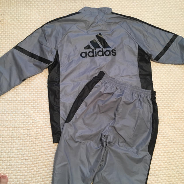 adidas(アディダス)のアディダスジャージ上下セット150 スポーツ/アウトドアのサッカー/フットサル(ウェア)の商品写真