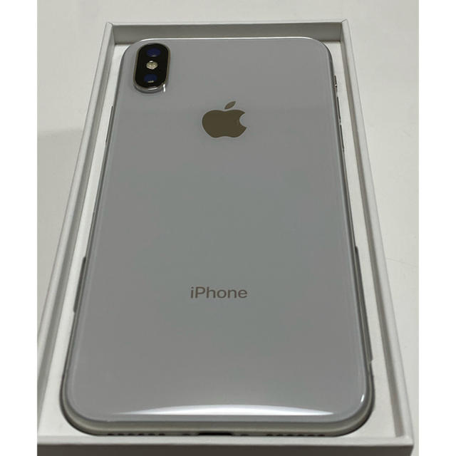 Apple iPhone X 256GB Silver SIMフリー済の通販 by たーくん's shop｜アップルならラクマ - なるみ様 専用 豊富な格安