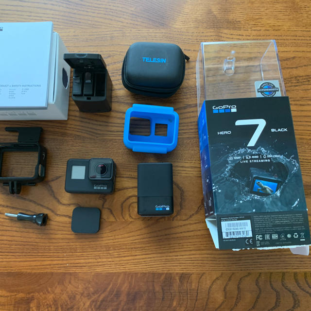 GoPro(ゴープロ)の『まる様専用』GoPro hero7 black スマホ/家電/カメラのカメラ(コンパクトデジタルカメラ)の商品写真