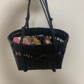 浴衣 カゴ巾着バッグ(和装小物)