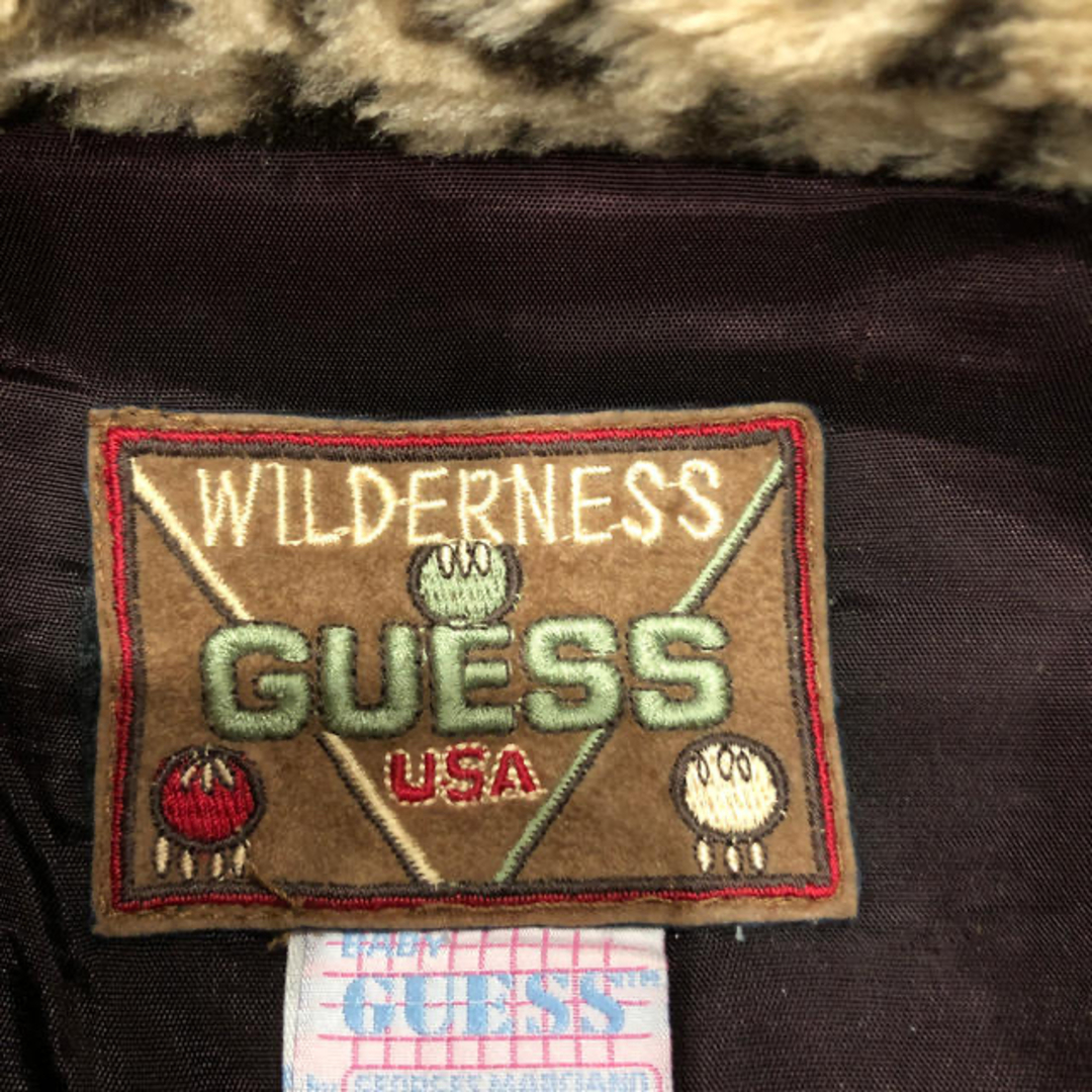 GUESS(ゲス)のファーコート キッズ/ベビー/マタニティのキッズ服女の子用(90cm~)(ジャケット/上着)の商品写真