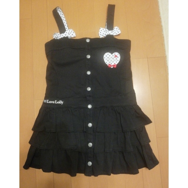 TN様専用　Love Lolly ジャンパースカート&水着セット　160 キッズ/ベビー/マタニティのキッズ服女の子用(90cm~)(スカート)の商品写真