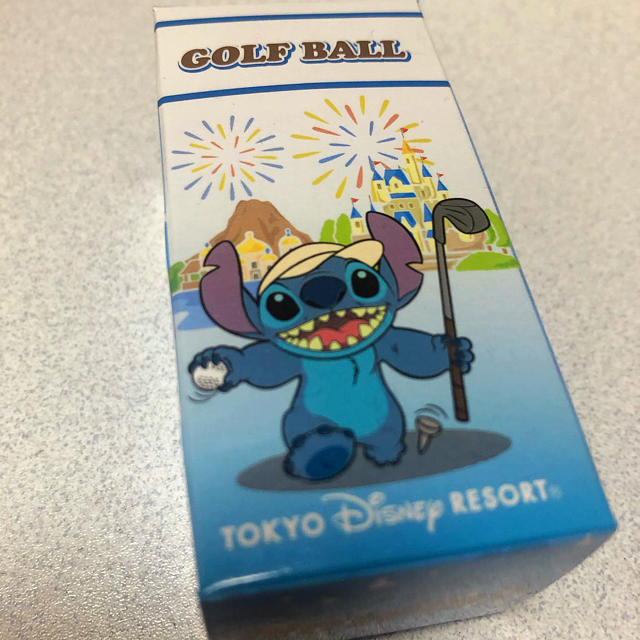 Disney(ディズニー)の× ディズニー× ゴルフ× ゴルフボール× スティッチ チケットのスポーツ(ゴルフ)の商品写真
