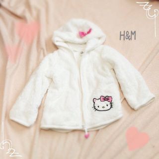 エイチアンドエム(H&M)のキティのボアパーカー&gapのパーカー(トレーナー)