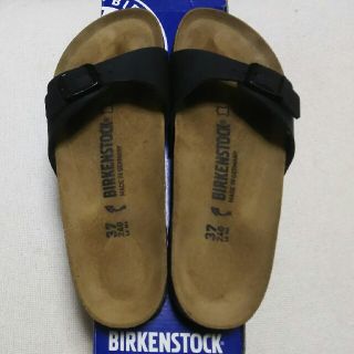 ビルケンシュトック(BIRKENSTOCK)の今月末迄☆ﾋﾞﾙｹﾝｼｭﾄｯｸ  ﾏﾄﾞﾘｯﾄﾞ ﾋﾞﾙｺﾌﾛｰ 黒 37 細幅(サンダル)