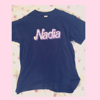 ナディア(NADIA)のNADIA 黒 tシャツ(Tシャツ(半袖/袖なし))