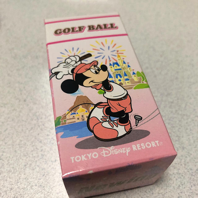 Disney(ディズニー)の× ディズニー× ゴルフ× ゴルフボール× ミニーマウス チケットのスポーツ(ゴルフ)の商品写真