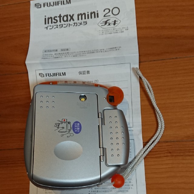 インスタント カメラ📷 instax mini20 チェキ📸オレンジ🍊