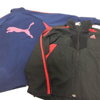 アディダス(adidas)のプーマ　アディダス　ジャージ　120 130(ジャケット/上着)