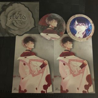 Diaboliklovers無神ルキ ブロマイド 缶バッジ 5点セット(バッジ/ピンバッジ)