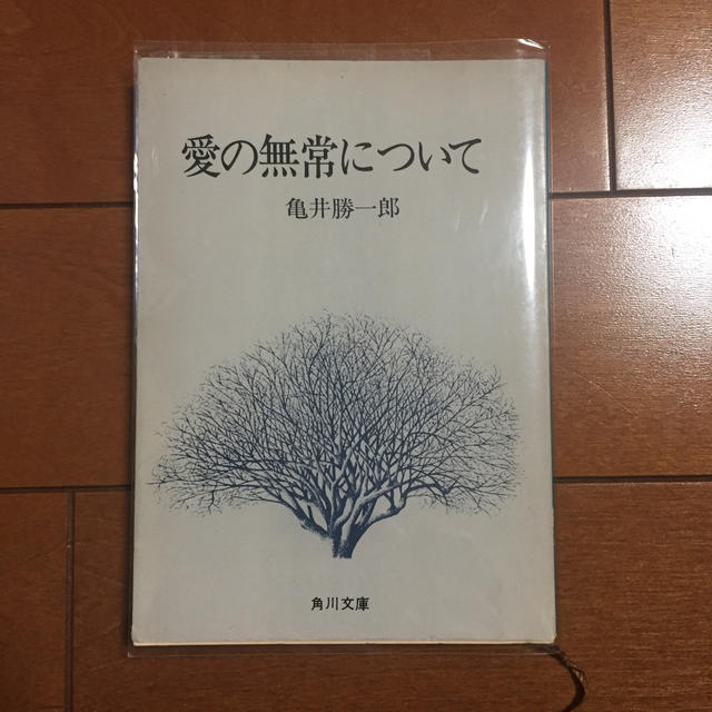 角川書店(カドカワショテン)の愛の無常について エンタメ/ホビーの本(人文/社会)の商品写真